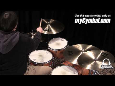 Meinl 21" Byzance Traditional Medium Crash Cymbal (B21MC-1030813KK)