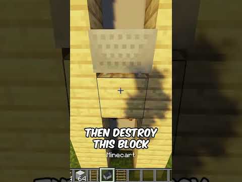 The Easiest Minecraft Elevator Build 😲🔥