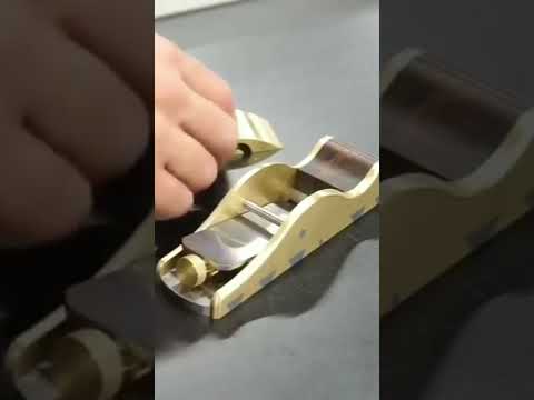 Planer/ Blades Sharpening - How to Sharpen Planer Knives with Sandpaper . Plane Blade  Skills