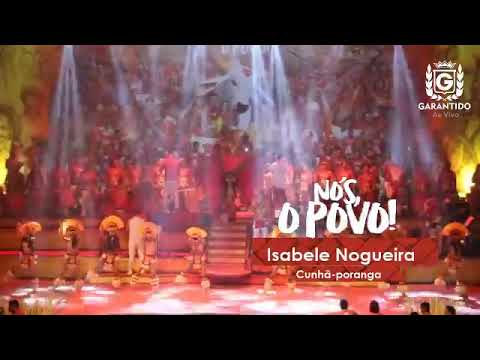 Lançamento do cd do boi garantido 2019"Nós,o povo"-Cunhã-poranga:Isabele Nogueira