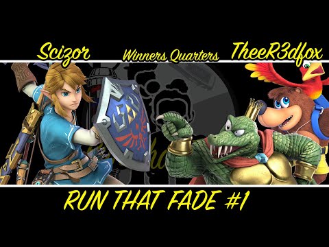 RunThatFade #1 Scizor (Link) Vs. TheeR3dFox (Banjo/KRool) Winners Quarter Finals