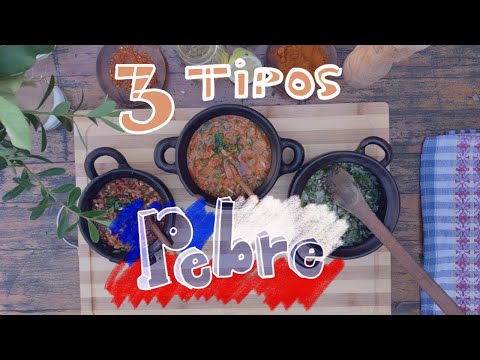 Como hacer pebre? Tres maneras - Clásico, Cuchareado y Salsa verde