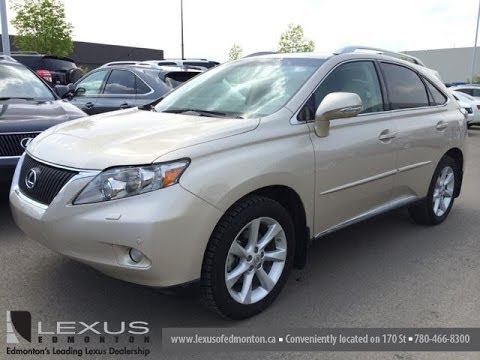 Lexus Certified Pre Owned 2012 RX 350 AWD Gold on Parchment - Calgary, Edmonton , AB