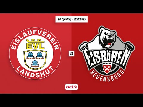 28. Spieltag DEL2 | EV Landshut vs. Eisbären Regensburg | Game Highlights