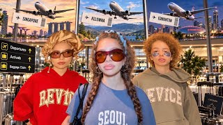 Kalogeras Sisters GO ON THREE PLANES IN 24 HOURS!