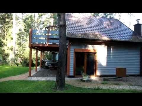 Domek do wynajęcia nad jeziorem Dowcień