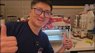 Wendougee Sdragon 2 groups semiautomatic espresso machine | Setting it up #wendougee #sdragon