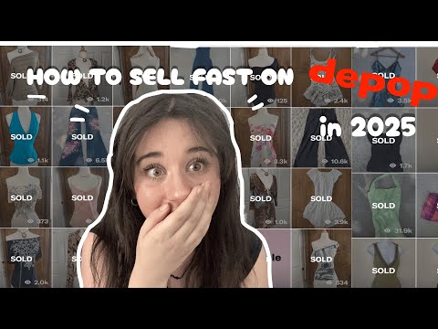 The BEST Depop HACKS for selling FAST in 2025 ! *Depop Algorithm change* US