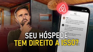 O hóspede do meu Airbnb pediu para repor papel higiênico, o que eu devo fazer?