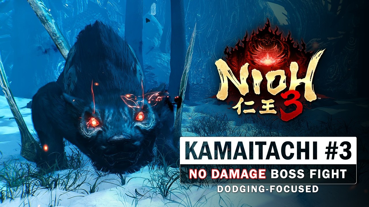 Nioh 3 - Kamaitachi #3 Boss Fight (No Damage)