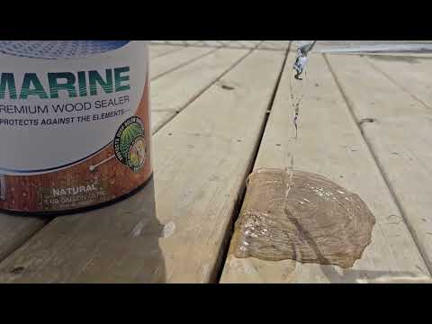 Seal Once Marine Sealer - The Ultimate Wood Protection Solution