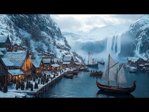Medieval Winter Music for Frozen Kingdom – Peaceful Celtic Music for Relaxation & Deep Sleep