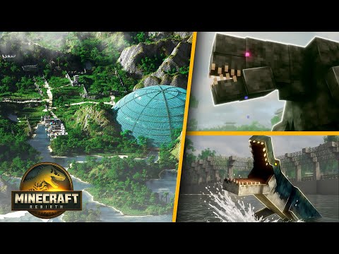 We Spent 100 Hours Rebuilding Jurassic World Rebirth Island in Minecraft