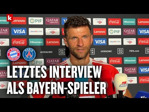 Video Thumbnail: Thomas Müller warnt vor "geschmackloser Diskussion" nach Musiala-Verletzung | FC Bayern - PSG 0:2