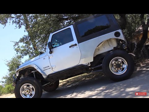 Jeep JK Crawler concept 8" stretch fender