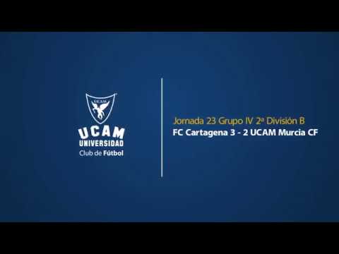 Resumen FC Cartagena - UCAM Murcia (Jornada 23, 2017/18)
