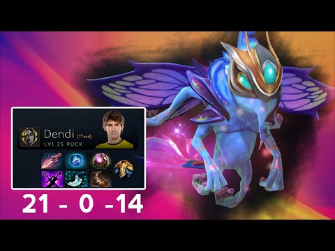 Dendi Puck Full Gameplay [Learn from the Pro] B8 vs Alpha DPC NA Division 1