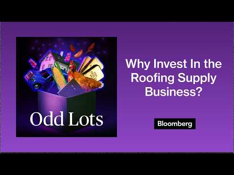 Why Brad Jacobs Is Spending $11 Billion on a Roofing Supply Business | Odd Lots