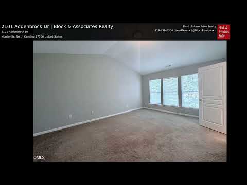 2101 Addenbrock Drive property video