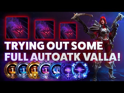 Valla RoV - TRYING OUT SOME FULL AUTOATK VALLA! - B2GM Season 6(Masters)