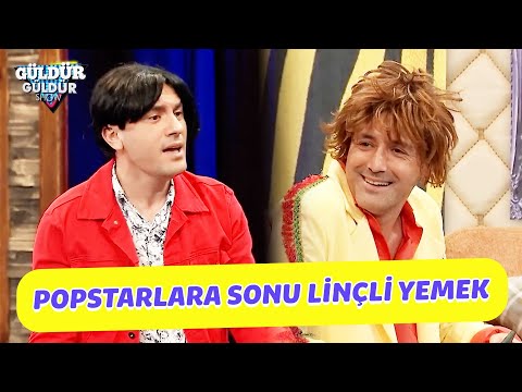 Popstarlara Sonu Linçli Yemek! - Güldür Güldür Show