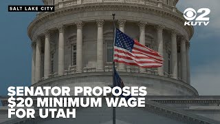 Utah state senator proposes to raise hourly minimum wage to $20
