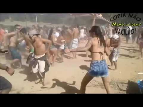 Fritando na rave ao som de Mc Tevez pam pam tim pam