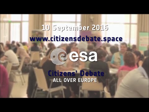 (Hungarian) 10 September 2016: Citizens' Debate on Space for Europe in 22 ESA Member States