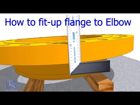 FIT UP AND INSPECTION OF ELBOWS OF ANY DEGREE WITH TWO RIGHT ANGLES