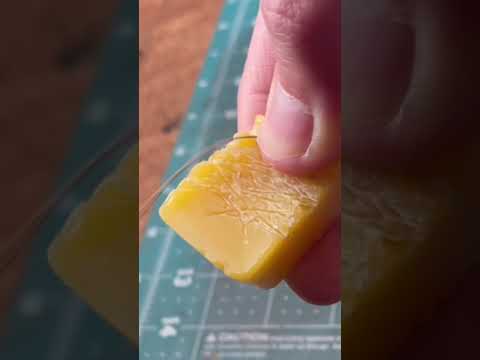 Making Green Leather Wallet | Italian Leather #shorts