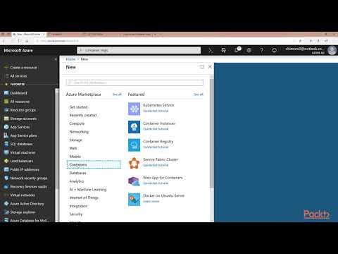 Build Deploy Web App on MS Azure Create Azure Container Registry| packtpub com