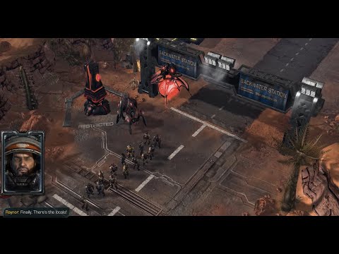StarCraft 2 WoL Other Enemy Campaign Mission 1 - Liberation Day