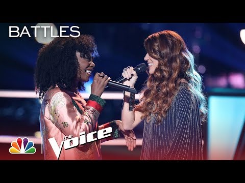 The Voice 2018 Battle - Shana Halligan vs. Christiana Danielle: "Use Somebody"