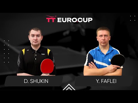 18:00 Dmytro Shukin - Yevhenii Faflei 28.06.2024 TT Euro.Cup Ukraine Professional. TABLE 4