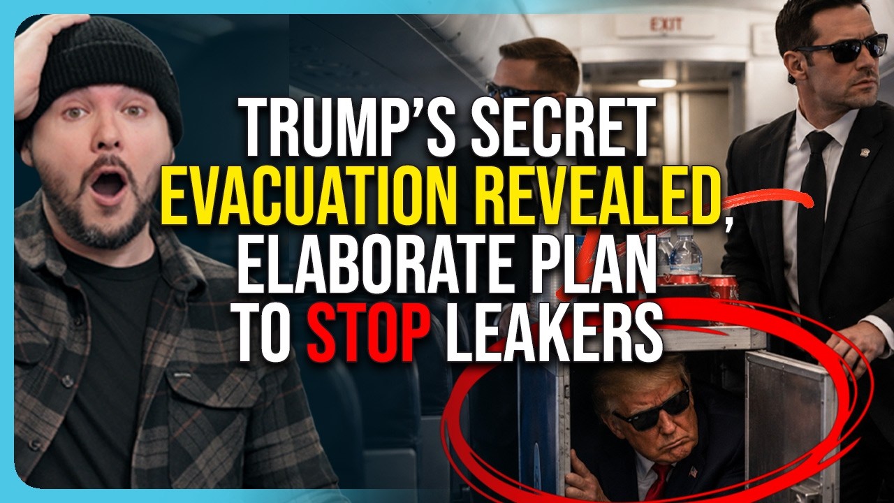 Trump’s SECRET EVACUATION Revealed, Elaborate Plan To STOP Leakers