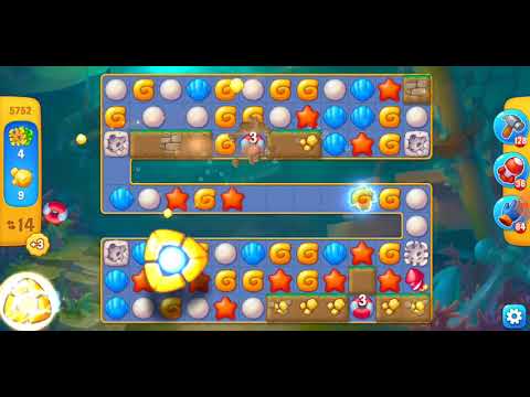 Fishdom. 5752 level no boosters and diamonds