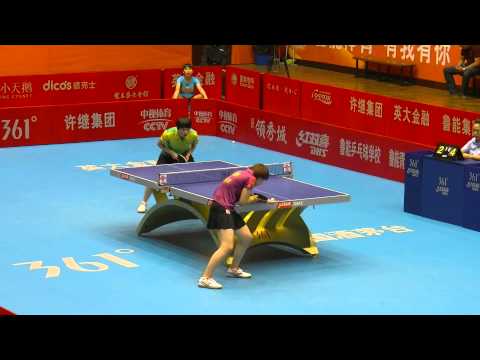 2013 China Super League: Chen Meng VS Hu Limei [Full Match/HD 1080p|private recording]