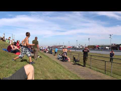 Santa pod FIA Euro finals 2012