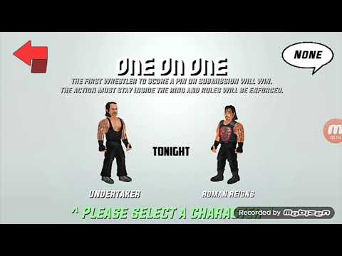 WWE wrestling revolution The Undertaker vs Roman reings