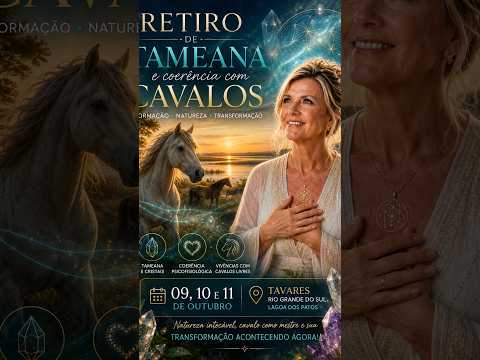 TAMEANA e coerência psicofisiológica com cavalos: como seria viver essa experiência? 🐎