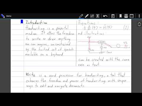 Write 3 — Handwritten Notes Video
