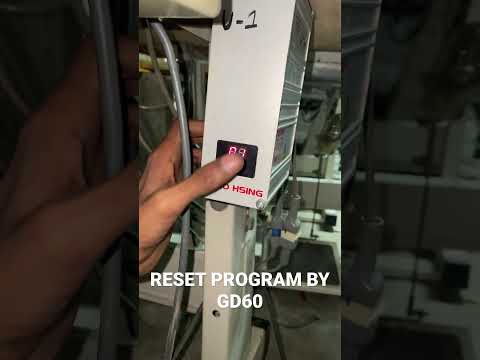 HO HSING CONTROL BOX GD60 RESET PROGRAM