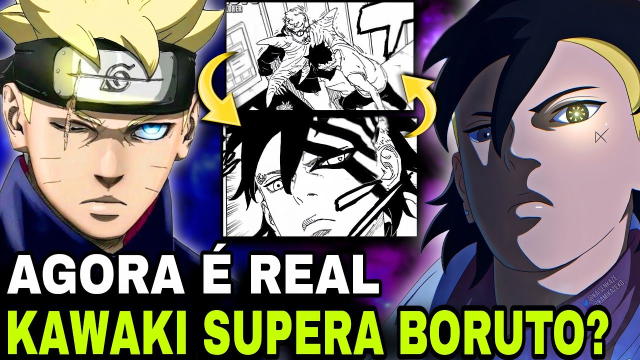 BOMBAAA!! KAWAKI OBRIGARÁ AMADO A LIBERAR SEU PODER TOTAL AGORA EM BORUTO VORTEX ?