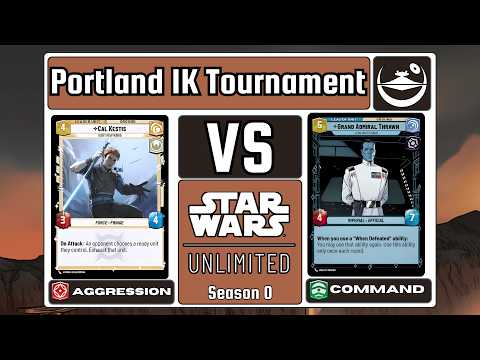 Cal Kestis Vs Thrawn  |  Feature Match  | Star Wars Unlimited