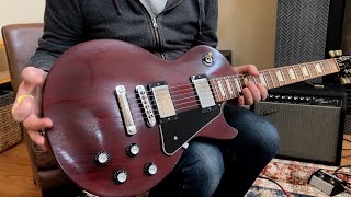 Video thumbnail for 2007 Gibson Les Paul Studio Worn Cherry - First Impression by Klaxet