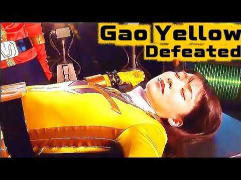 [Superheroine highlight] Gao Yellow vs. Oruku Orcs The Heroine Defeated #Superheroines #powerrangers