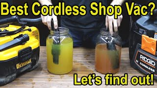 Best Shop Vac (Battery Powered)? One Clear Winner!