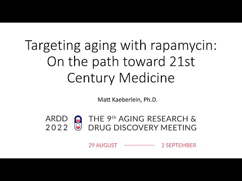 Targeting aging with rapamycin: On the path toward 21st Century Medicine
