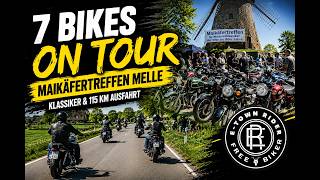 Mit 7 Bikes zum Maikäfertreffen | Klassiker & 115 km Ausfahrt