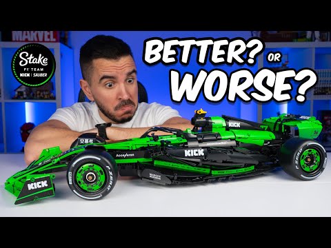 This is NOT a LEGO set! || CADA Kick Sauber Formula 1 car